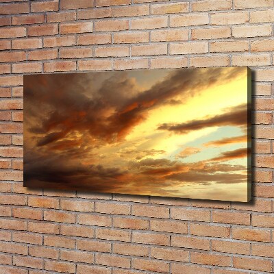 Canvas wall art Sunrise