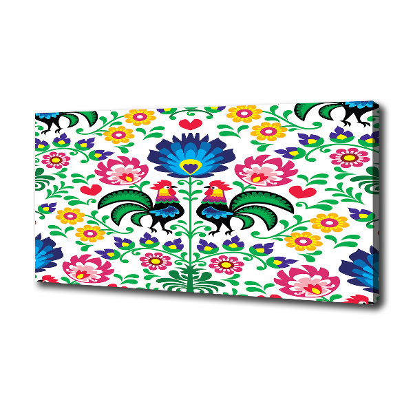 Canvas wall art Ethnic pattern