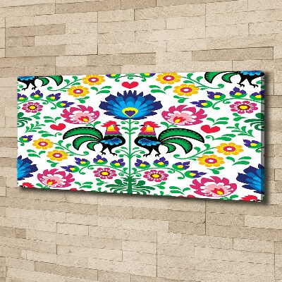 Canvas wall art Ethnic pattern