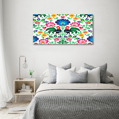 Canvas wall art Ethnic pattern