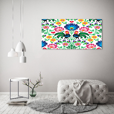 Canvas wall art Ethnic pattern