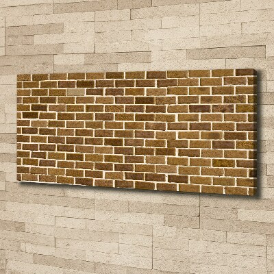 Canvas wall art Brick wall