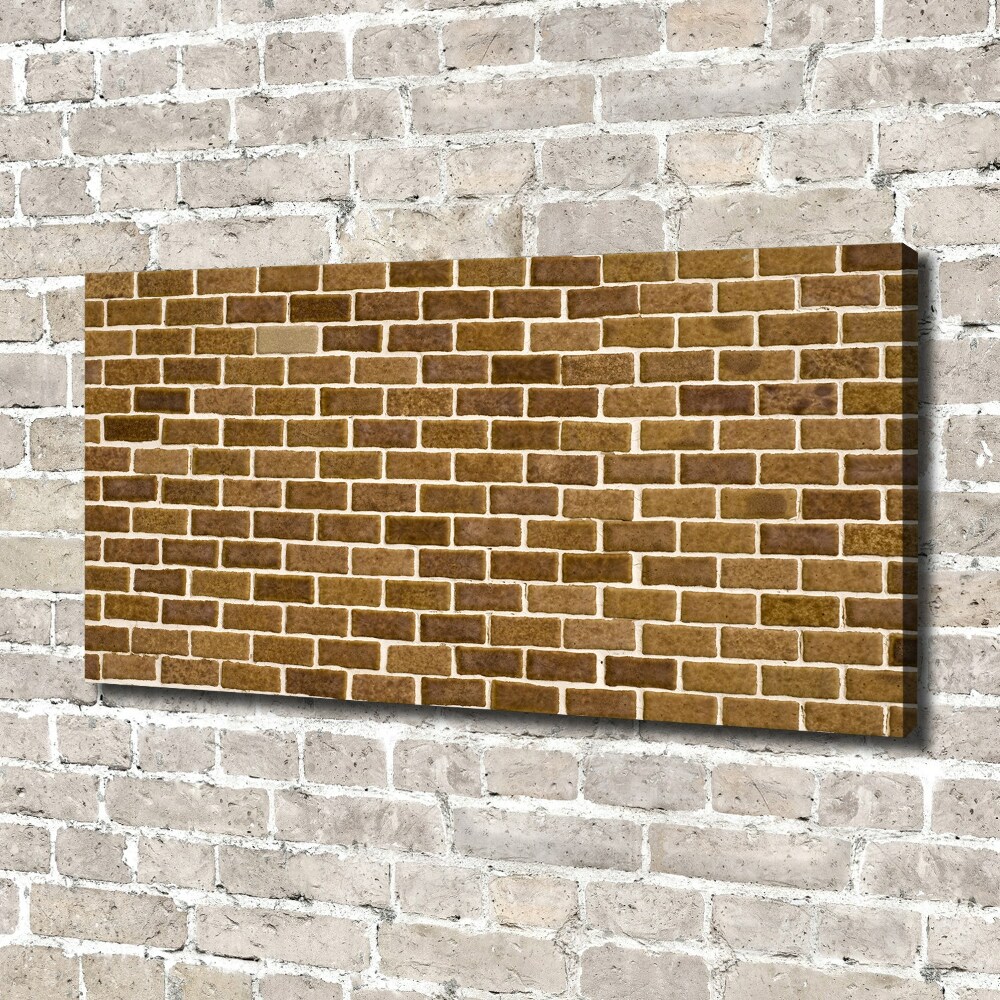 Canvas wall art Brick wall