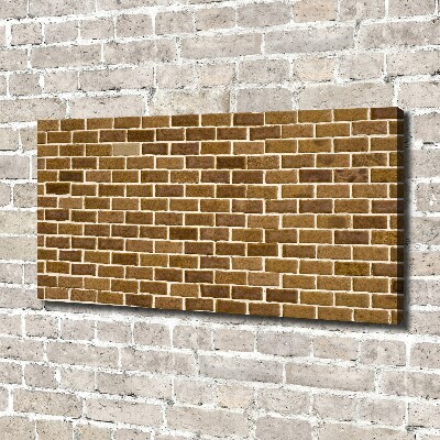 Canvas wall art Brick wall