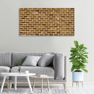 Canvas wall art Brick wall