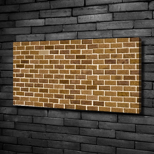 Canvas wall art Brick wall