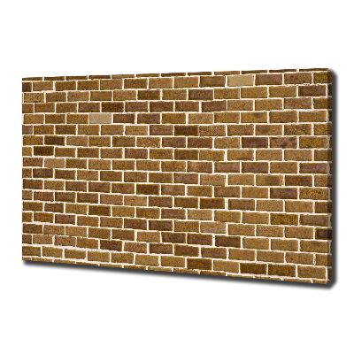 Canvas wall art Brick wall