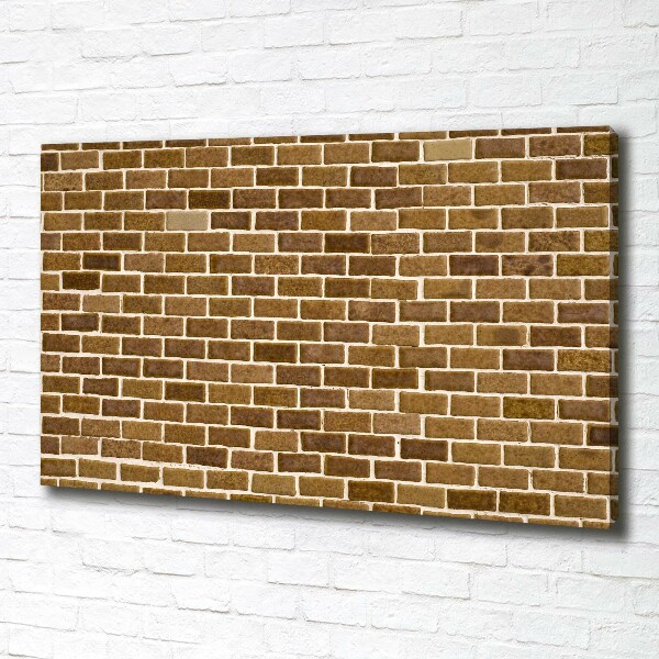 Canvas wall art Brick wall