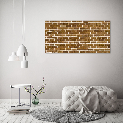 Canvas wall art Brick wall