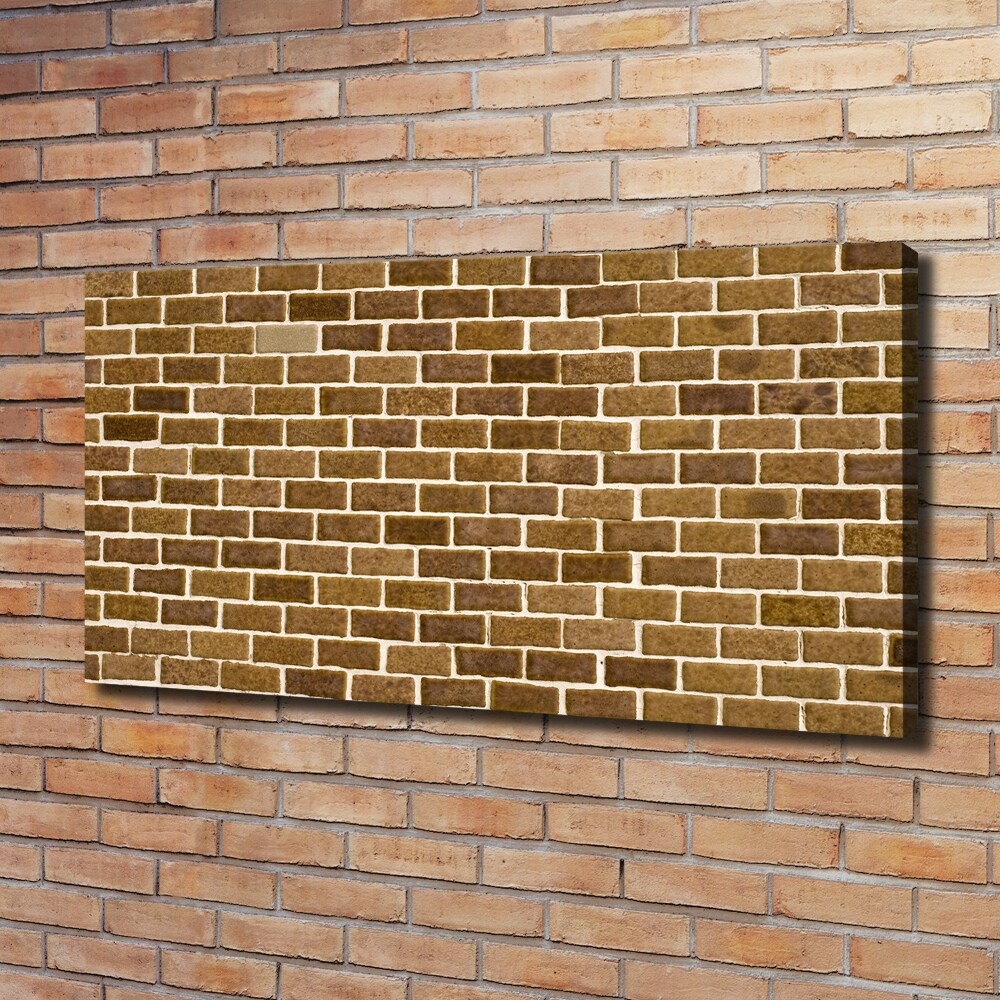 Canvas wall art Brick wall