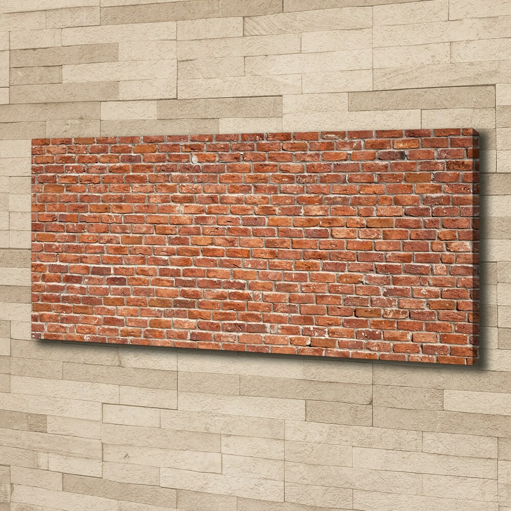 Canvas wall art Brick wall