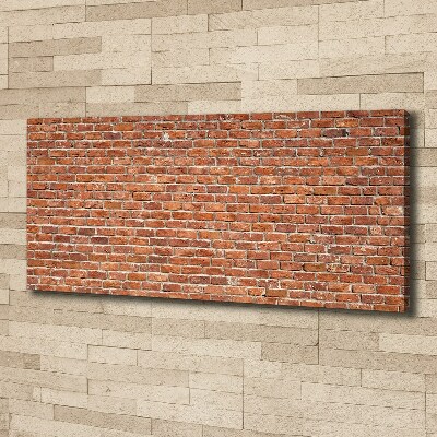 Canvas wall art Brick wall