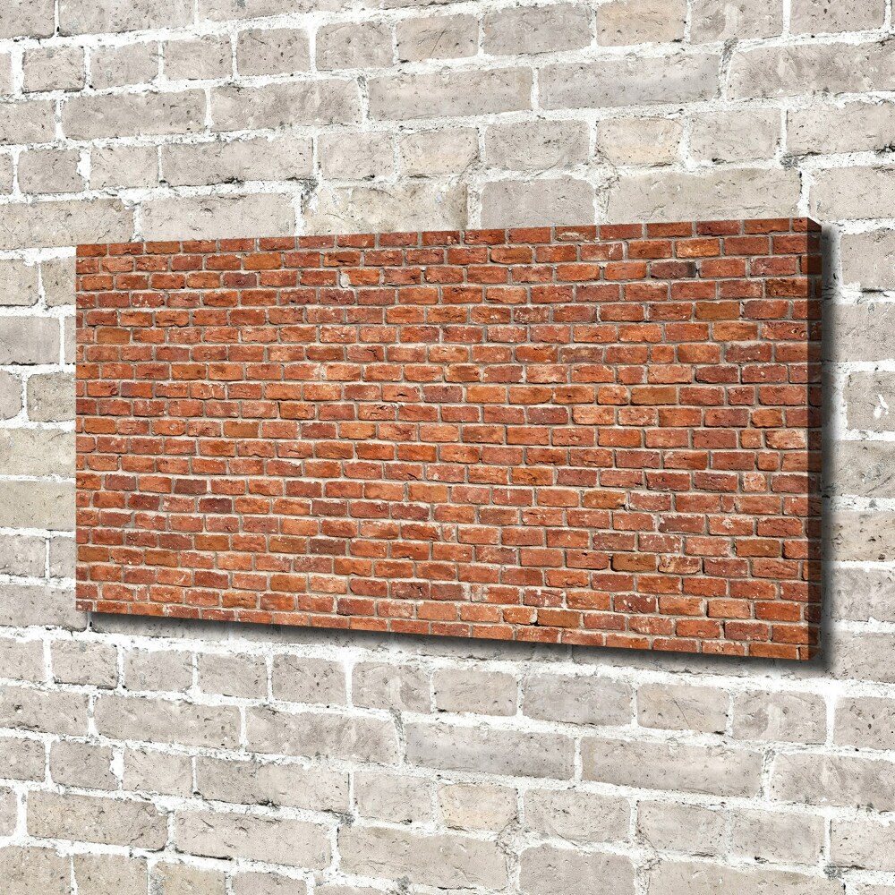 Canvas wall art Brick wall