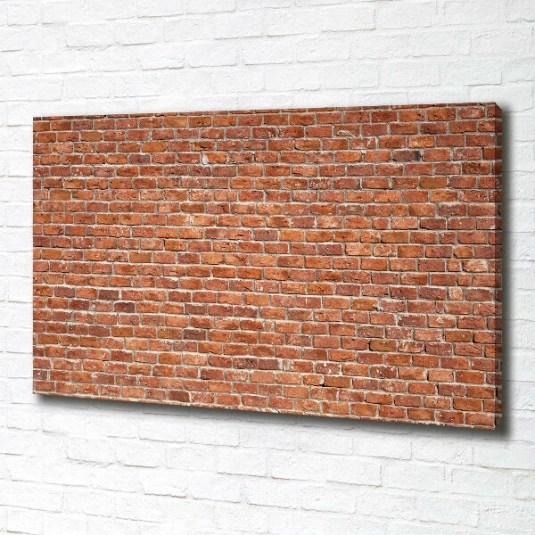 Canvas wall art Brick wall