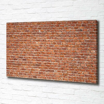 Canvas wall art Brick wall