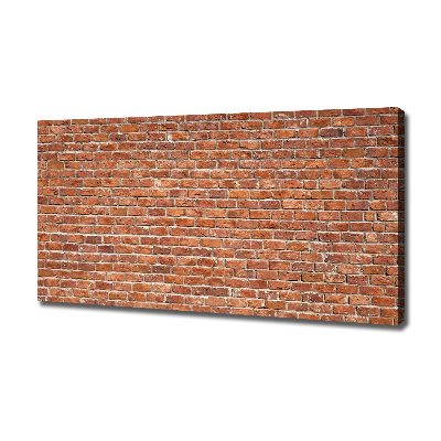 Canvas wall art Brick wall