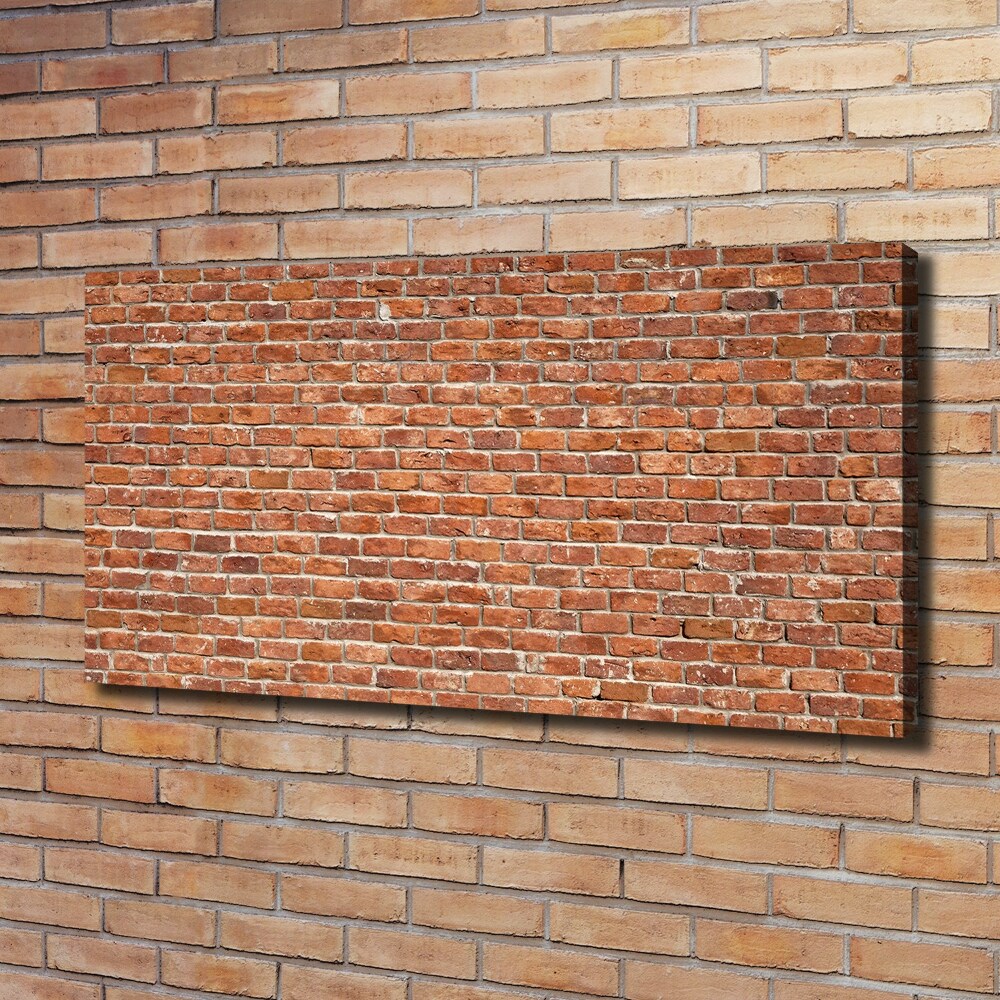 Canvas wall art Brick wall