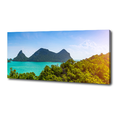 Canvas wall art Panorama Thailand