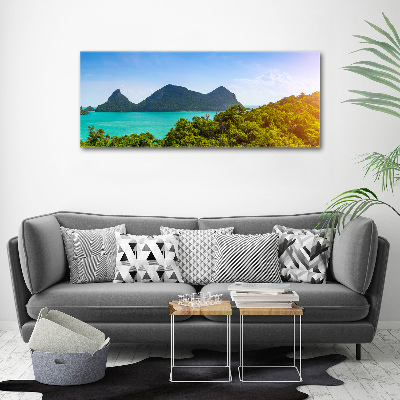 Canvas wall art Panorama Thailand