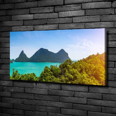 Canvas wall art Panorama Thailand