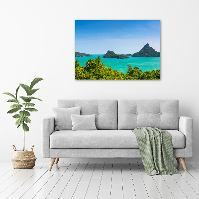 Canvas wall art Panorama Thailand