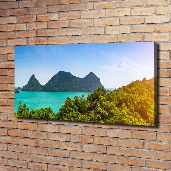 Canvas wall art Panorama Thailand