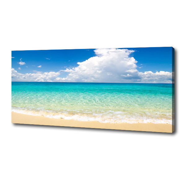 Canvas wall art Paradise beach