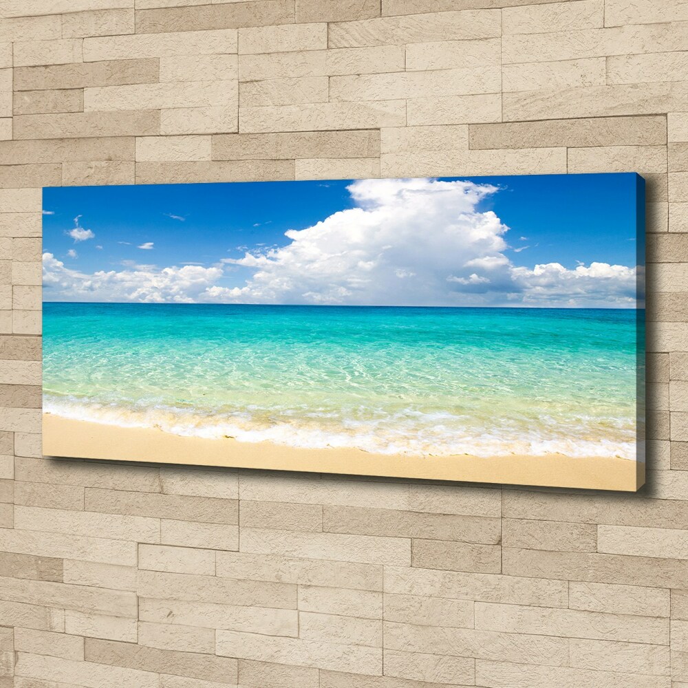 Canvas wall art Paradise beach