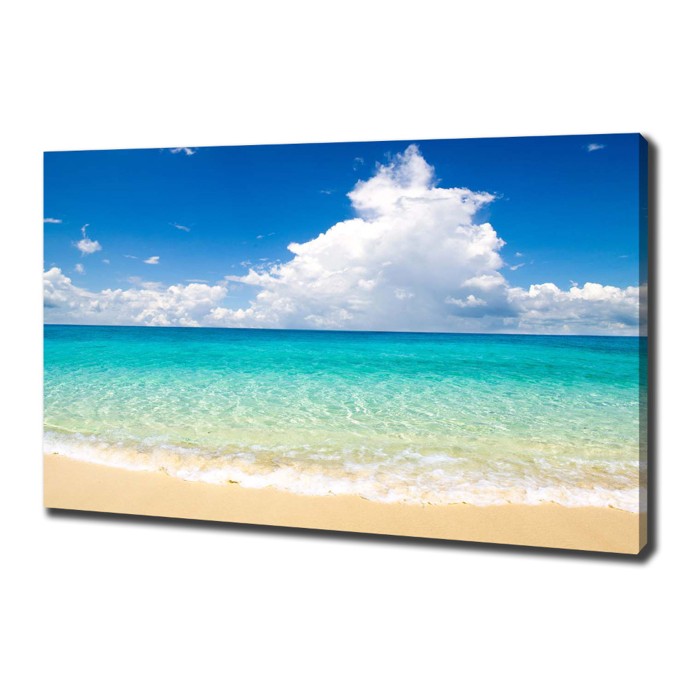 Canvas wall art Paradise beach