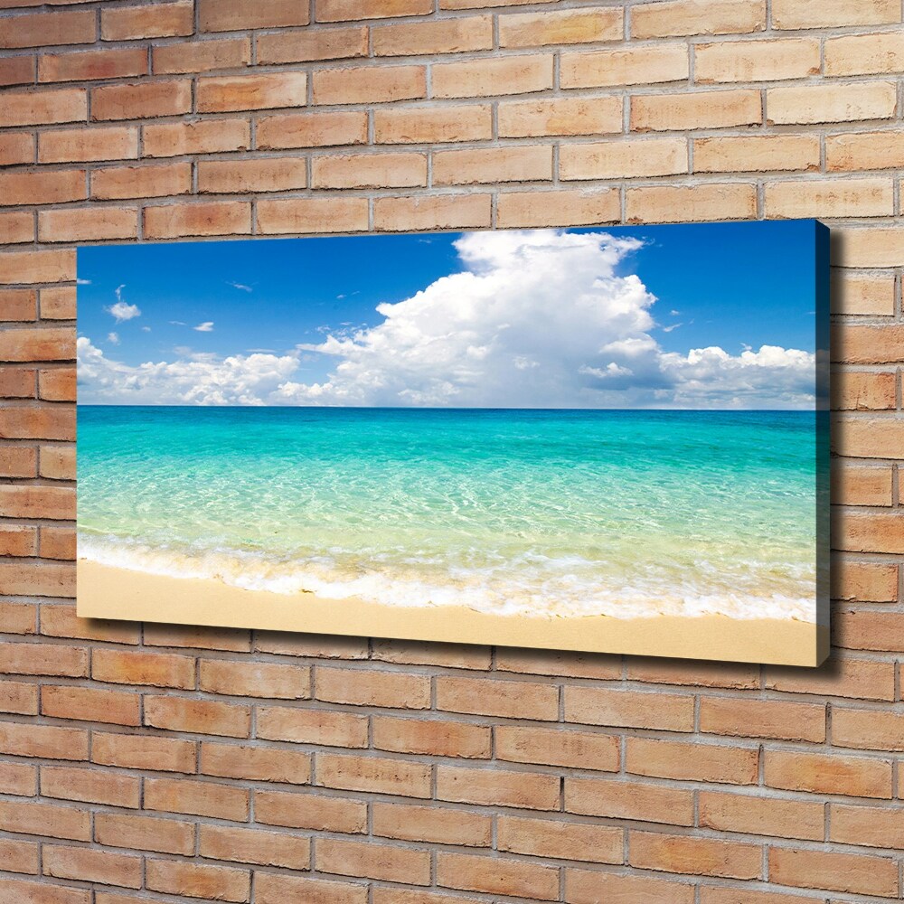 Canvas wall art Paradise beach