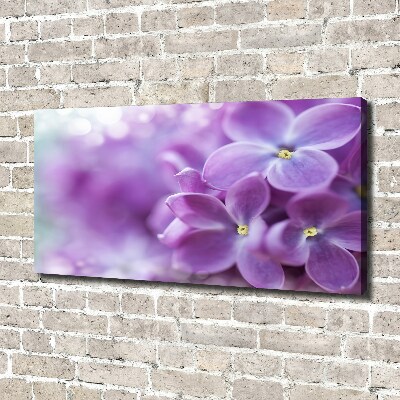 Canvas wall art Lilac flowers