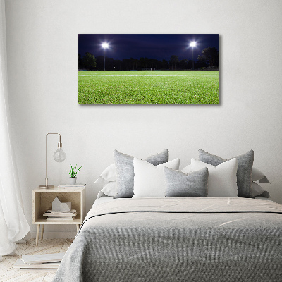 Canvas wall art Football pitch