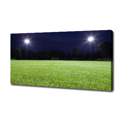 Canvas wall art Football pitch