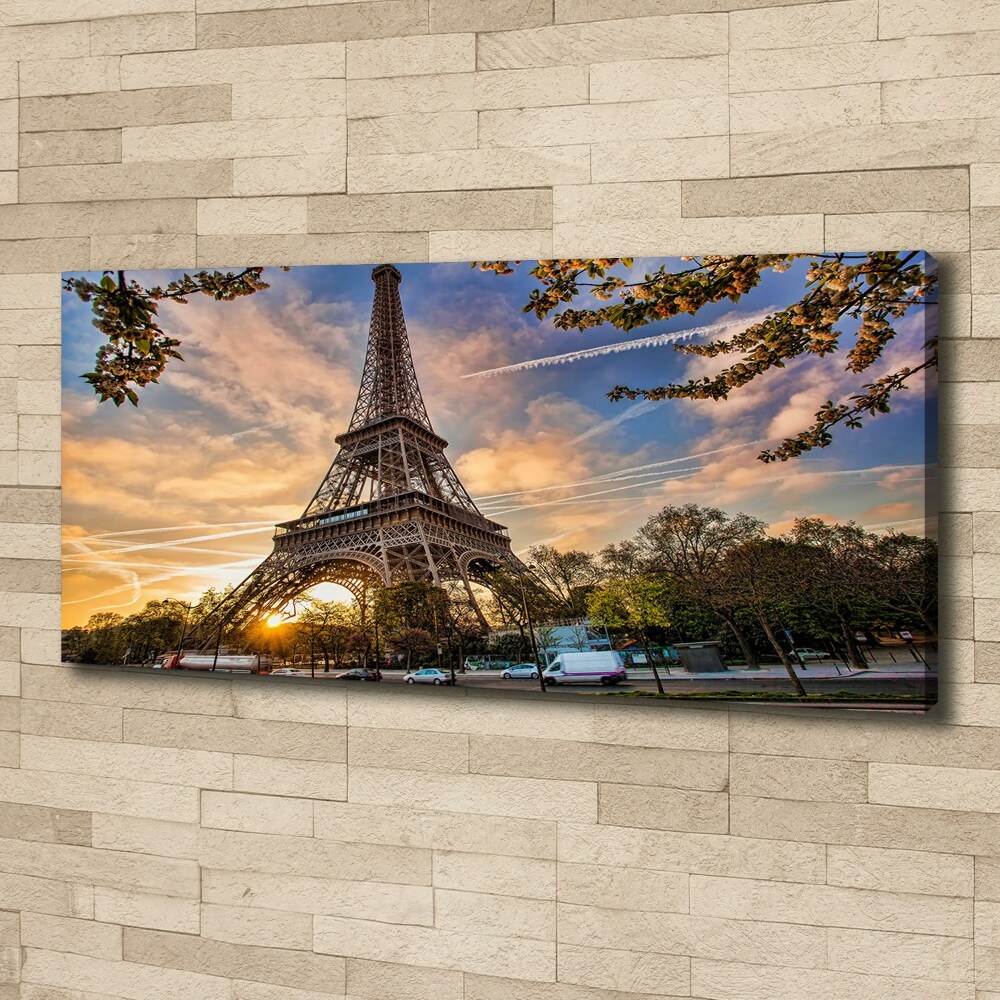 Canvas wall art Eiffel Paris tower