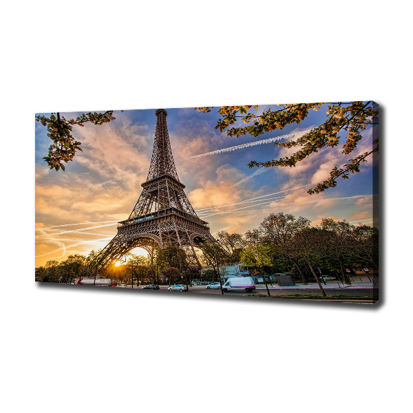 Canvas wall art Eiffel Paris tower