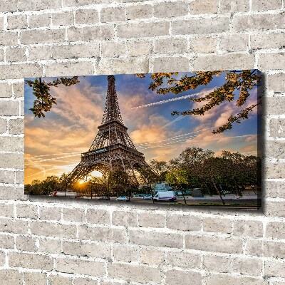 Canvas wall art Eiffel Paris tower