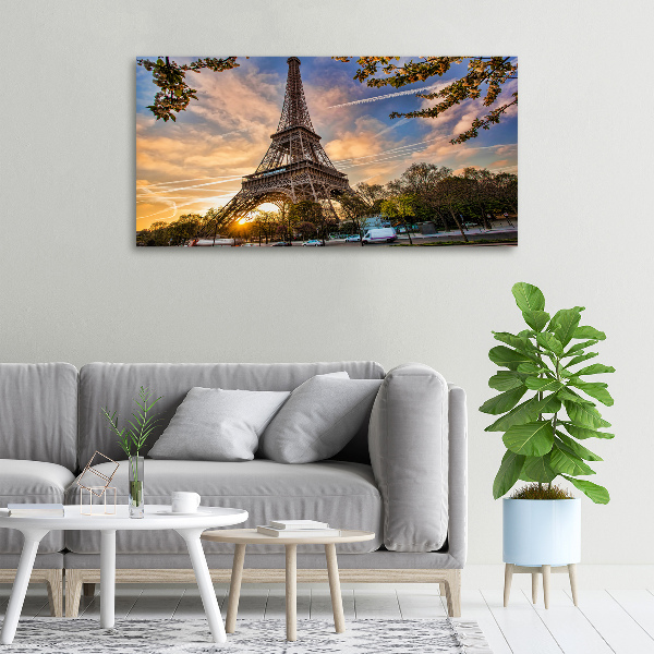 Canvas wall art Eiffel Paris tower