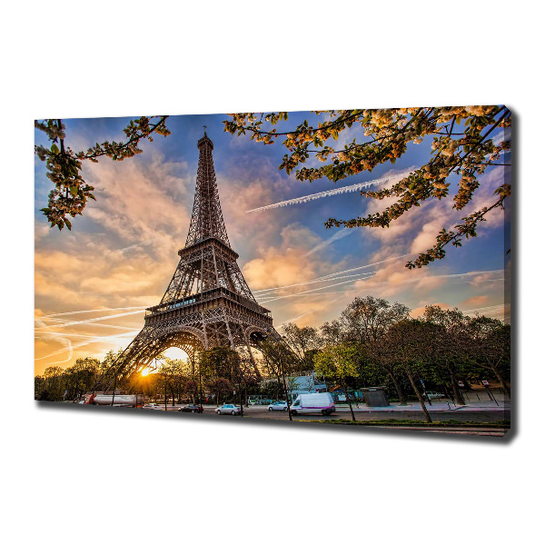 Canvas wall art Eiffel Paris tower