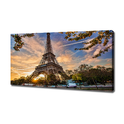 Canvas wall art Eiffel Paris tower