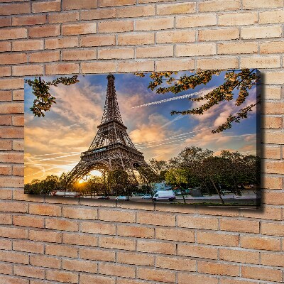 Canvas wall art Eiffel Paris tower