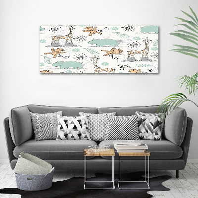 Canvas wall art Animals