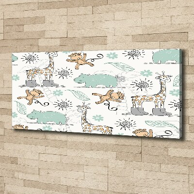 Canvas wall art Animals