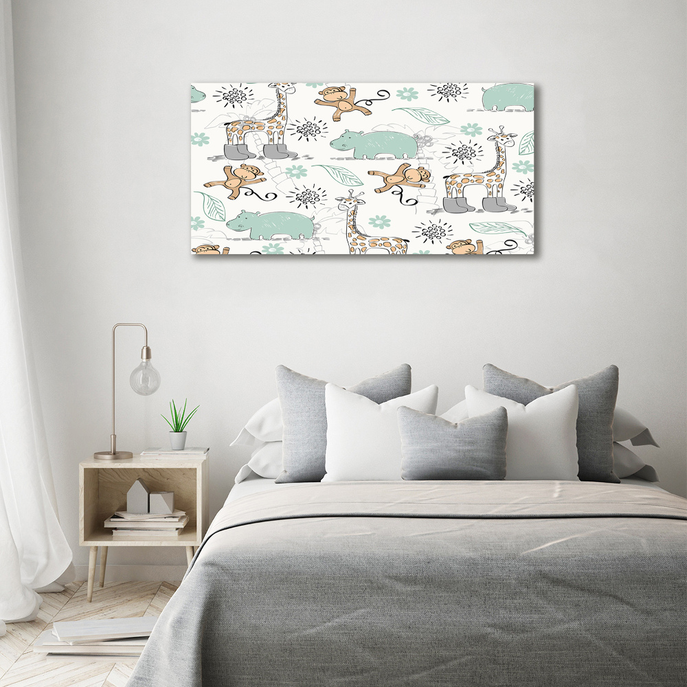 Canvas wall art Animals