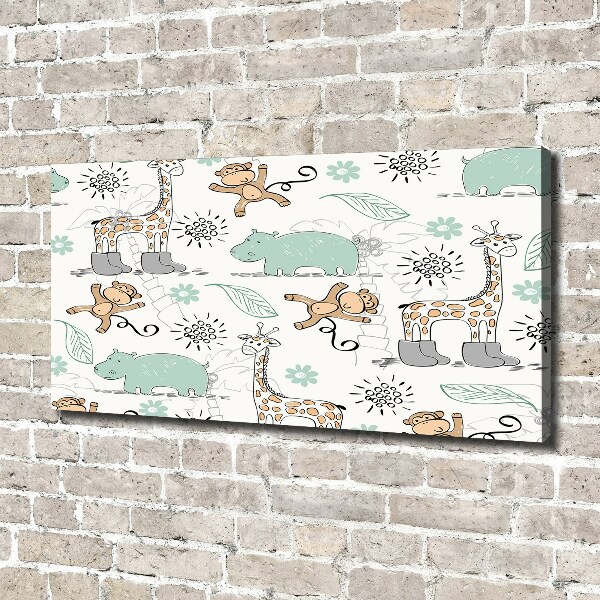 Canvas wall art Animals