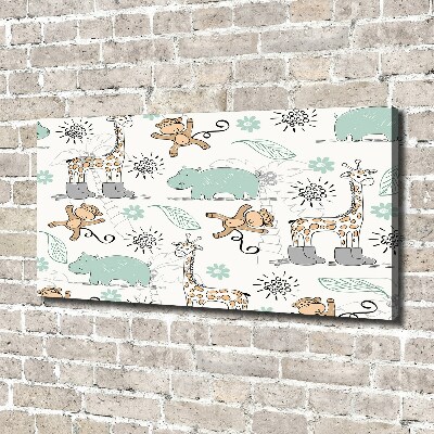 Canvas wall art Animals