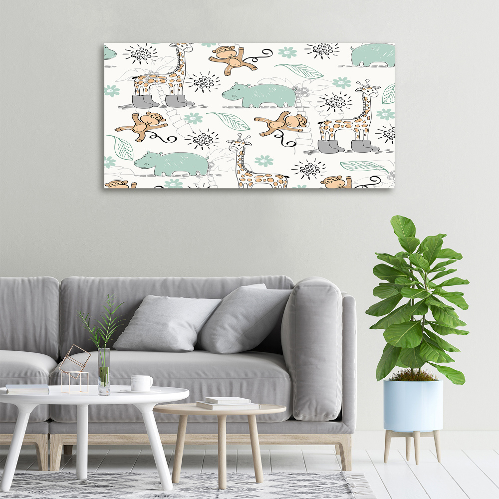 Canvas wall art Animals