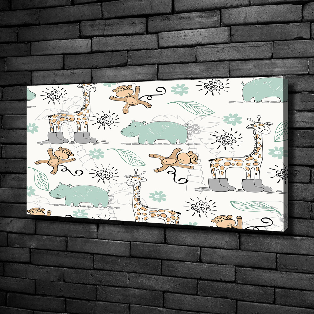 Canvas wall art Animals