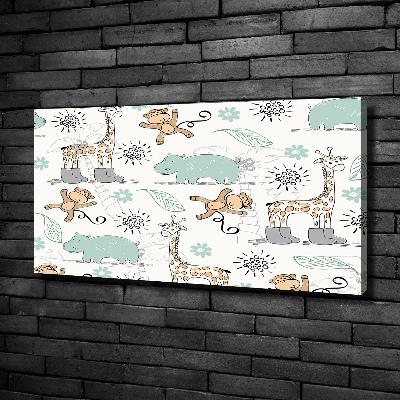 Canvas wall art Animals