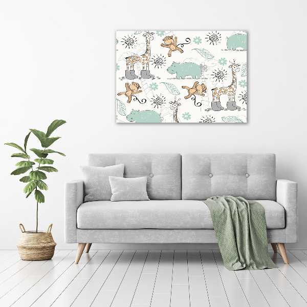 Canvas wall art Animals