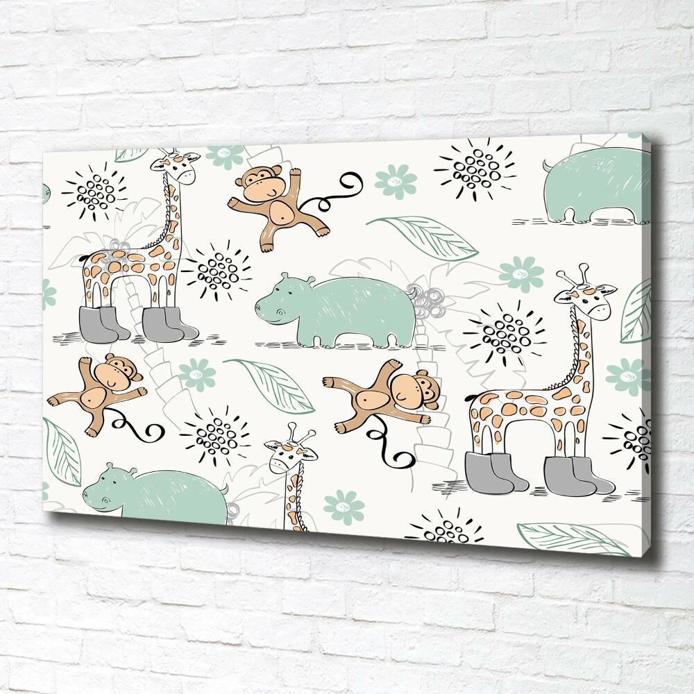 Canvas wall art Animals